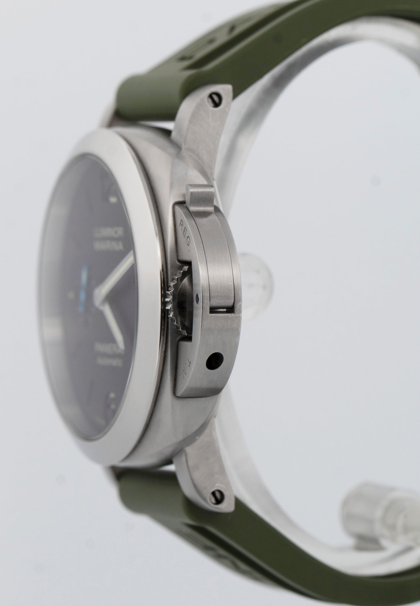 PAPERS Panerai Luminor Marina Quaranta Steel 40mm Black Watch PAM01372 BOX