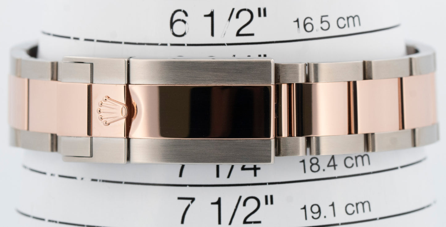2024 PAPERS Rolex GMT-Master II Two-Tone Gold ROOT-BEER 40mm 126711 CHNR BOX