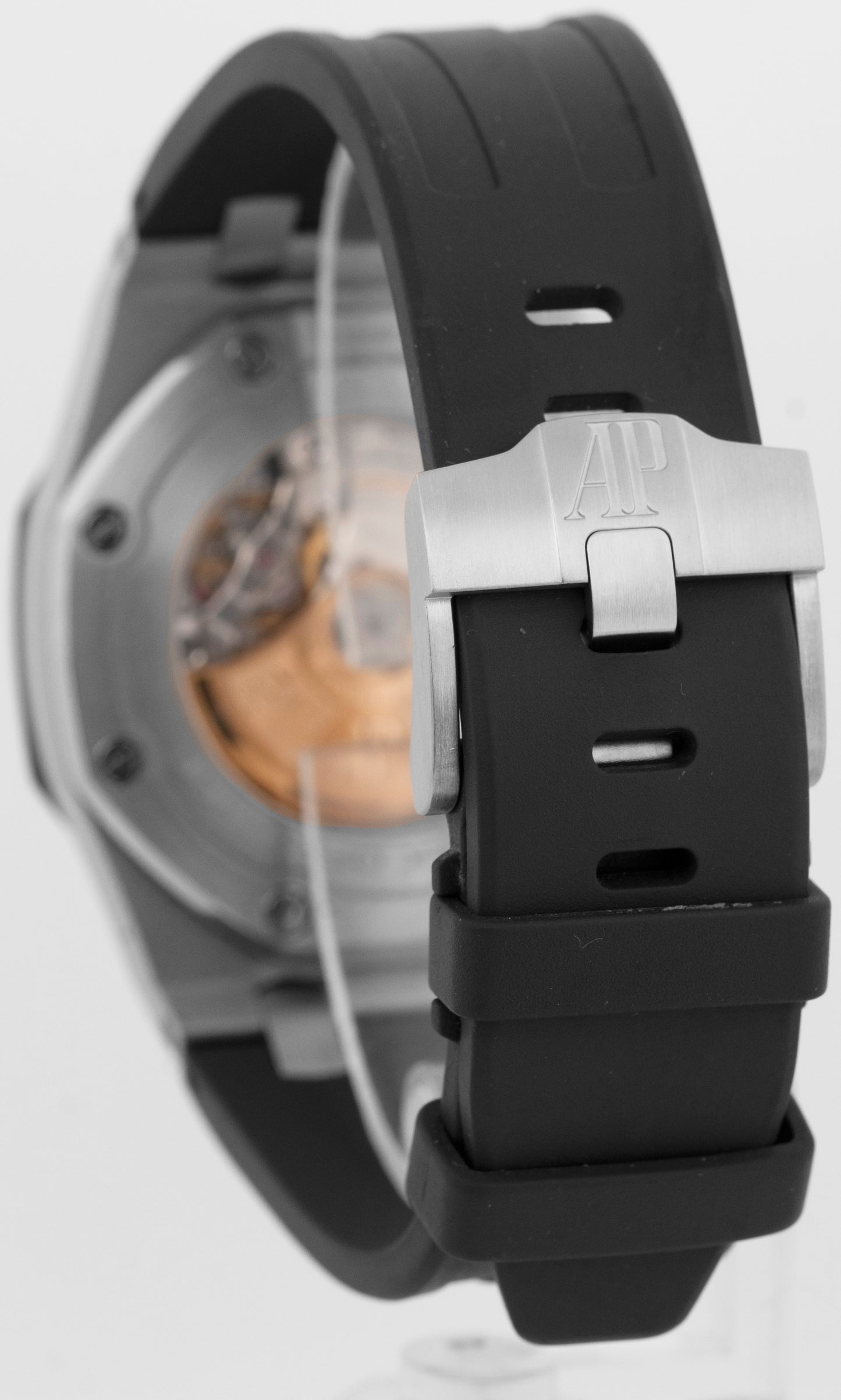 Audemars Piguet Royal Oak Offshore BROWN Blue Steel Rubber 42mm 26470ST Watch