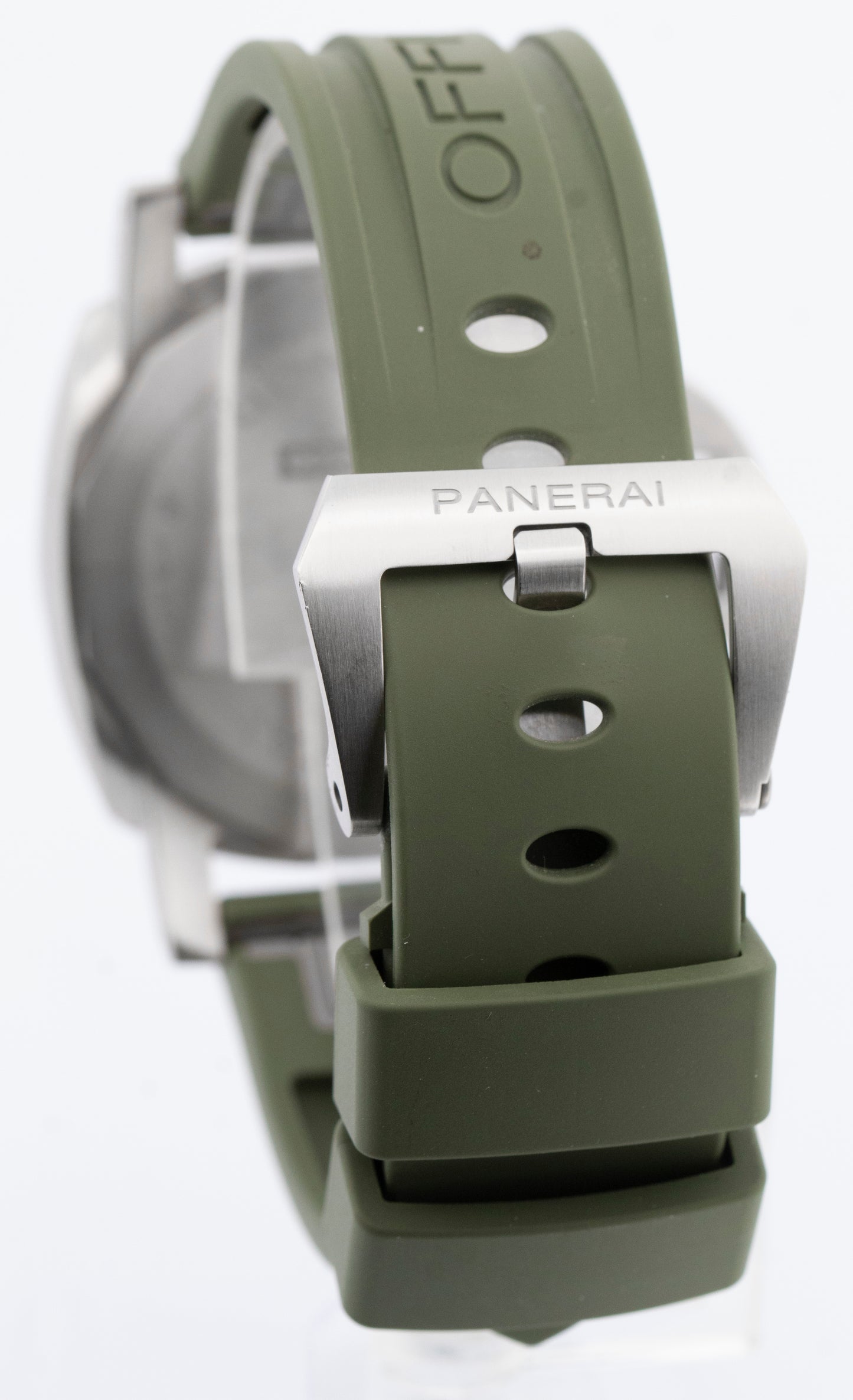PAPERS Panerai Luminor Marina Quaranta Steel 40mm Black Watch PAM01372 BOX