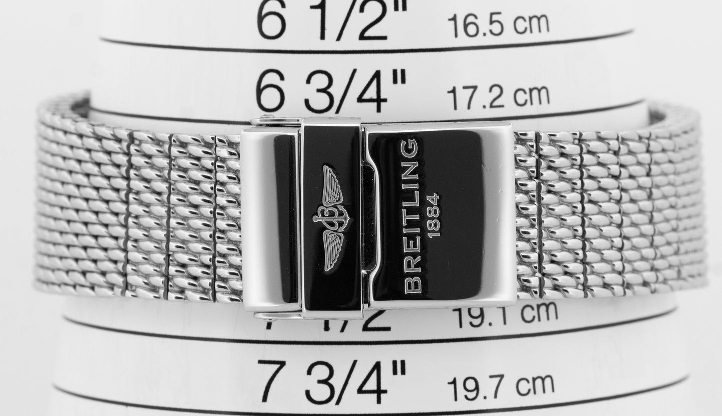 Breitling Superocean Heritage Stainless Steel 42mm Black Date Watch A17321 BOX