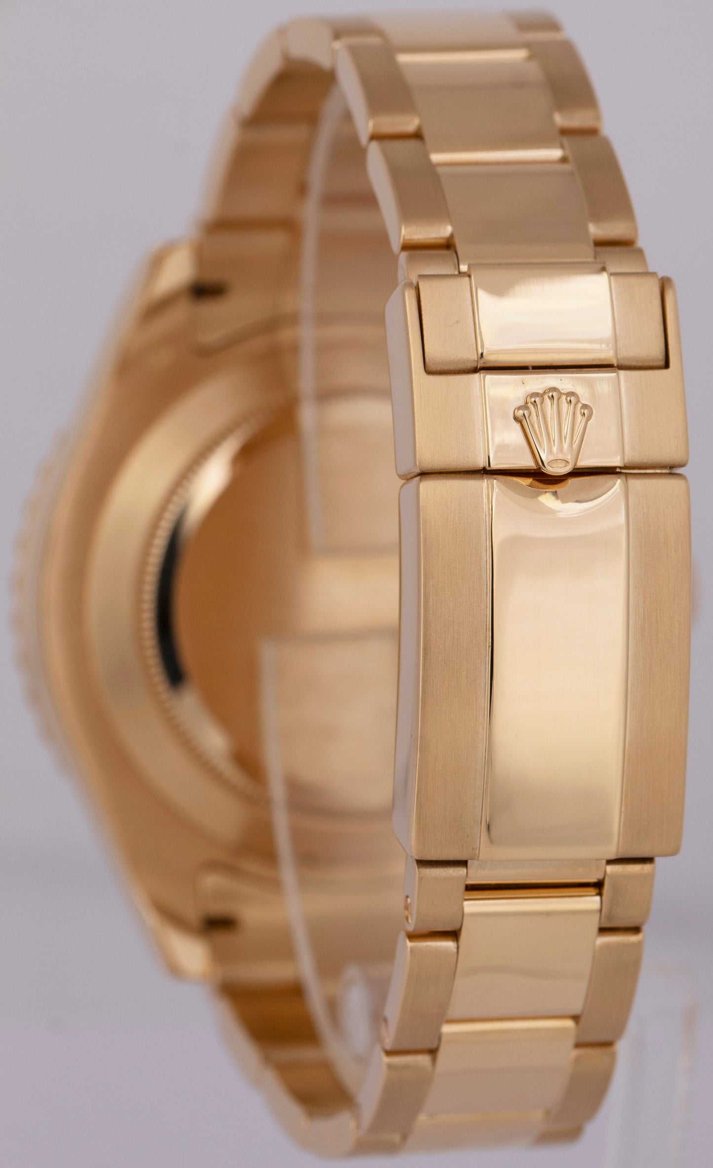 MINT PAPERS Rolex Yacht-Master II 18K Yellow Gold White 44mm 116688 Watch BOX