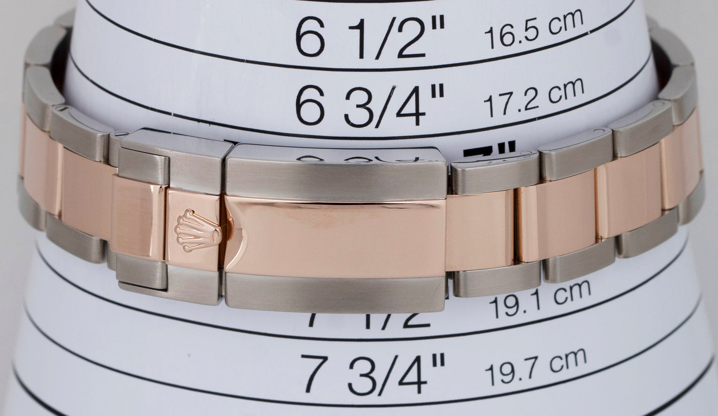 MINT Rolex Yacht-Master CHOCOLATE 40mm Two-Tone 18K Rose Gold YM1 Watch 116621