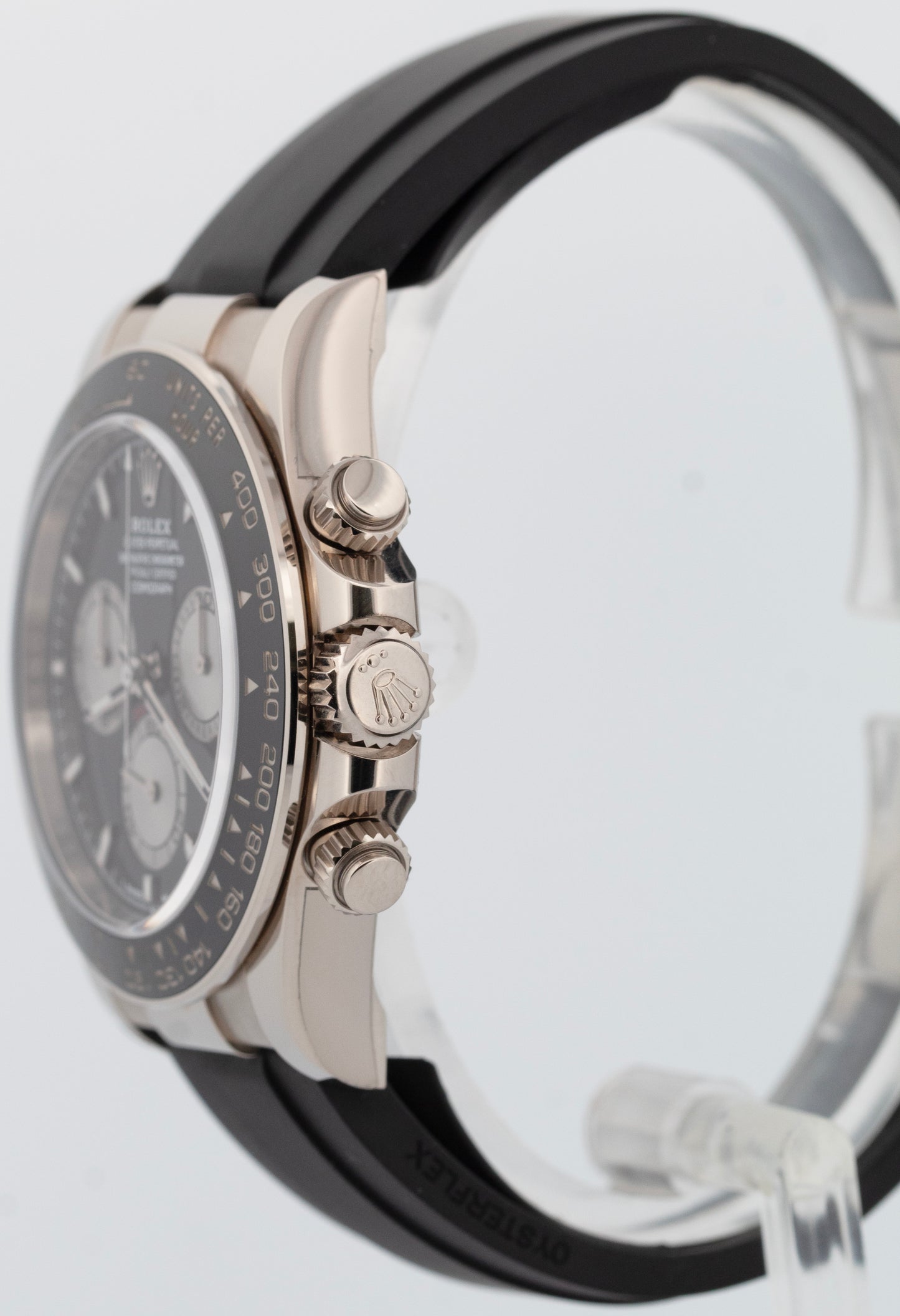 2024 PAPERS Rolex Daytona Cosmograph 18K White Gold Black 40mm Watch 126519 BOX