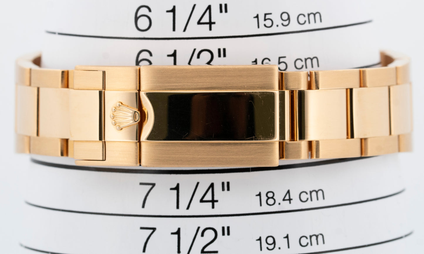 Rolex Yacht-Master II 18K Yellow Gold White NEW HANDS Regatta 44mm 116688 BOX