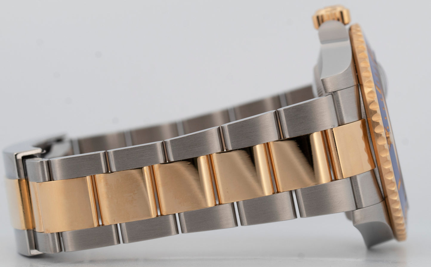 Rolex Submariner Date BLUE 41mm Ceramic Two-Tone 18K Gold Steel 126613 LB