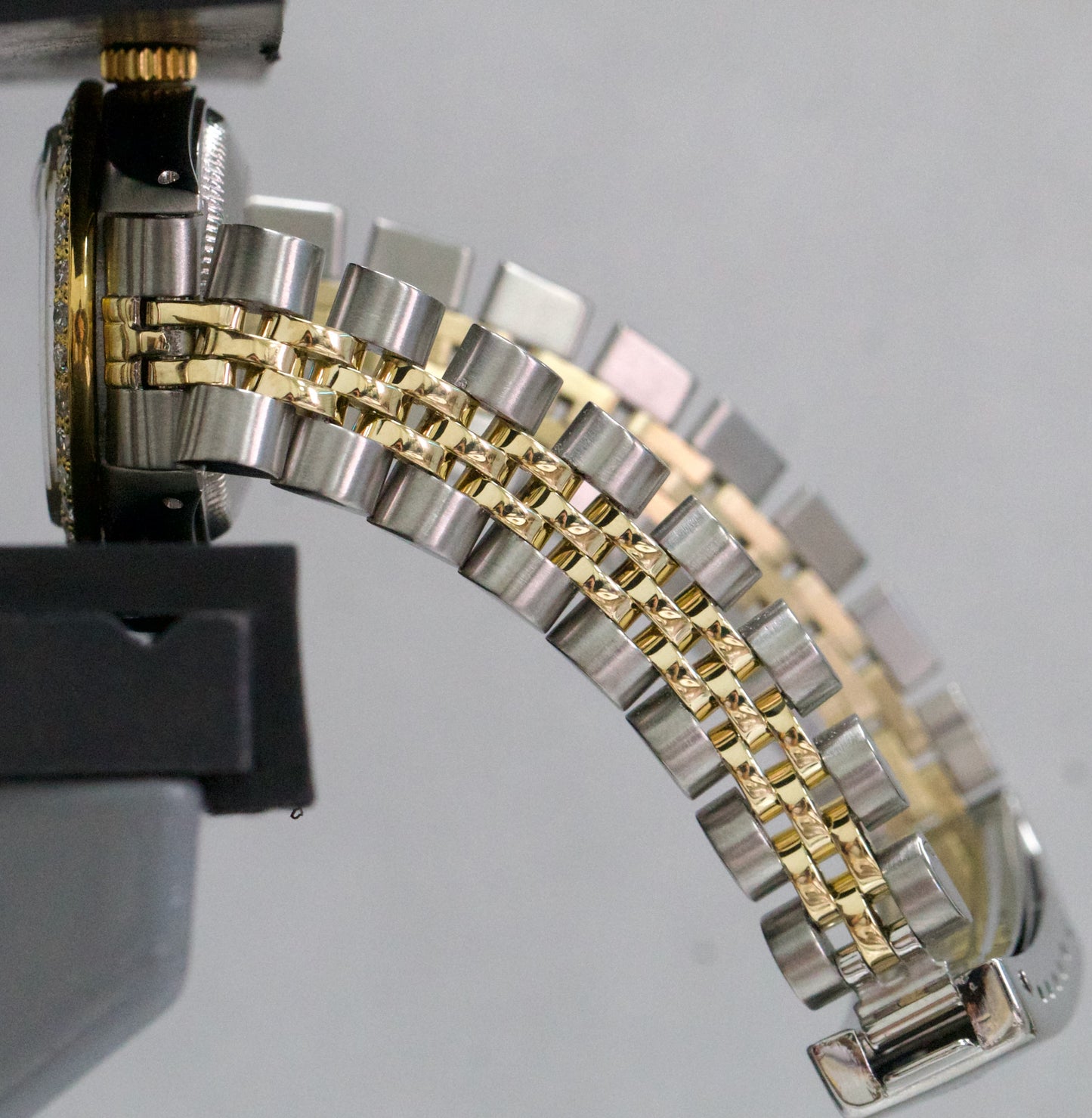1979 Ladies Rolex DateJust 26mm CHAMPAGNE DIAMOND 18K Gold Steel JUBILEE 6917