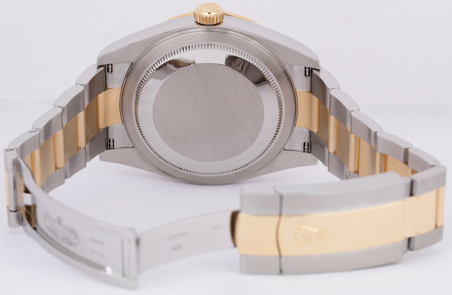 MINT PAPERS Rolex Sky-Dweller White Two-Tone 18K Gold 42mm Oyster 326933 BOX