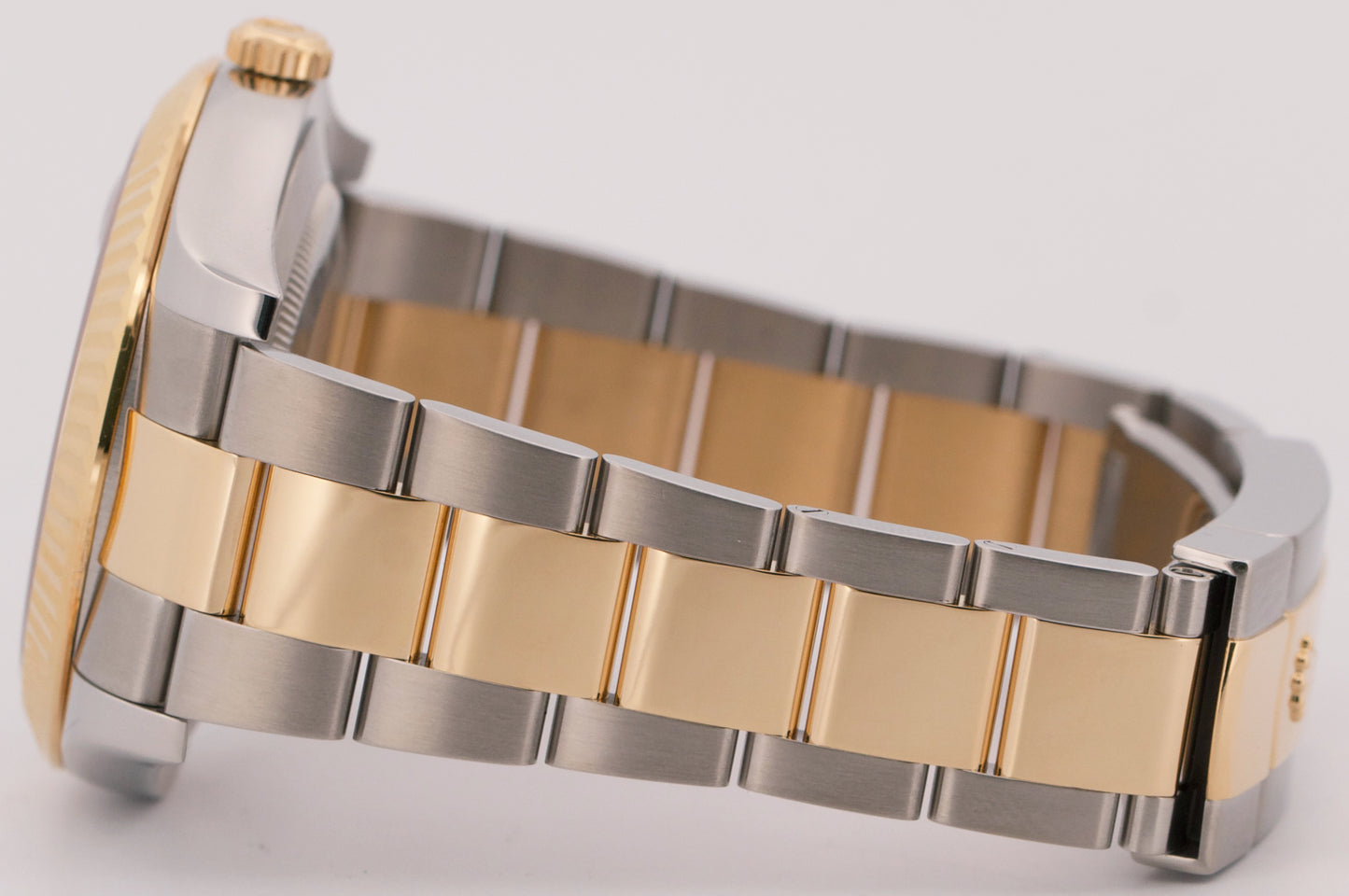 MINT Rolex Datejust II WIMBLEDON Rhodium Steel 18K Yellow Gold 41mm Watch 116333