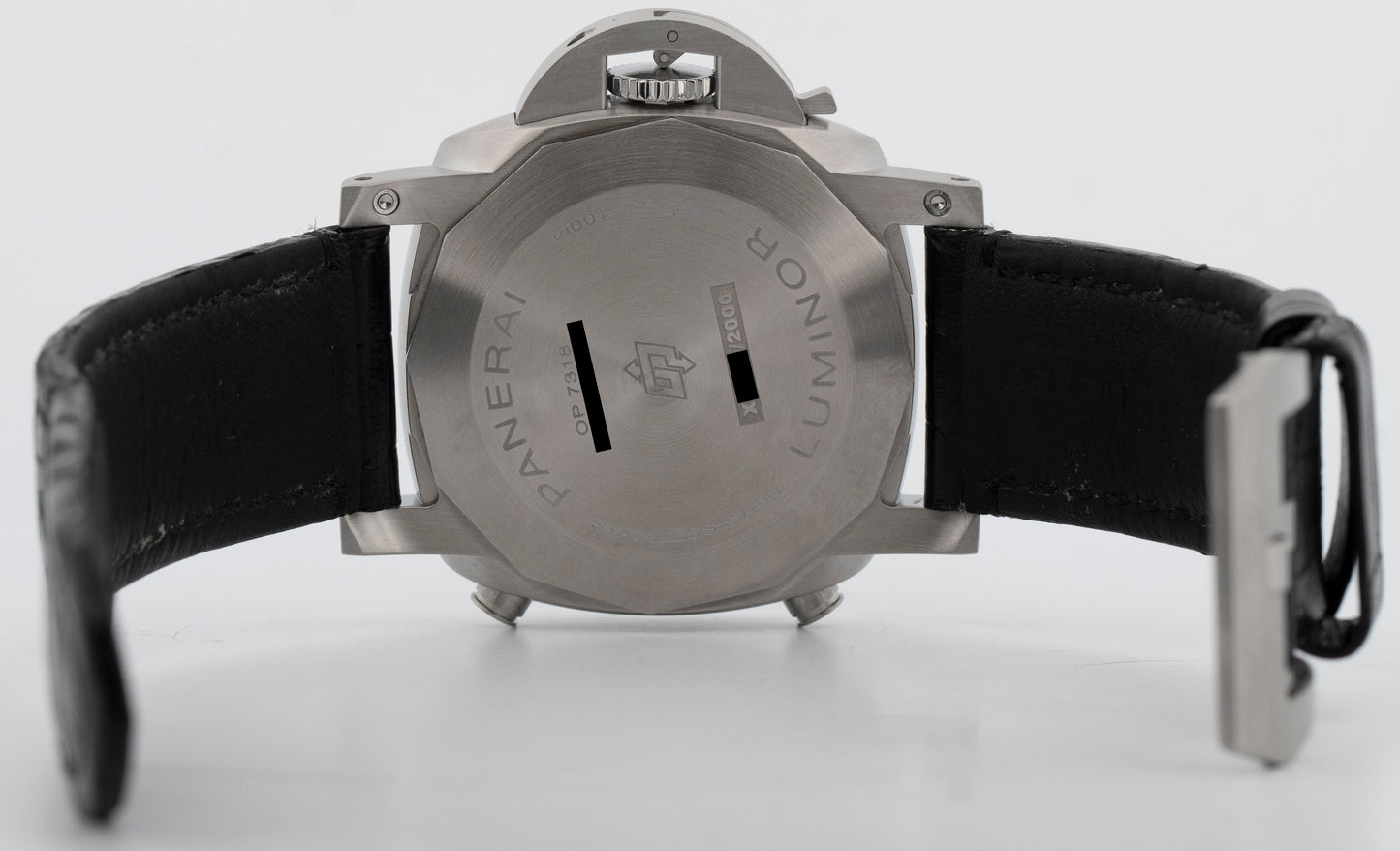 PAPERS Panerai PAM 1109 Luminor Black Chronograph Automatic 44mm PAM01109 BOX