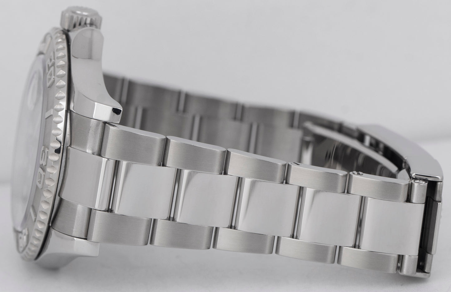 NEW PAPERS Rolex Yacht-Master 40 Rhodium Blue Platinum Steel 126622 Watch BOX