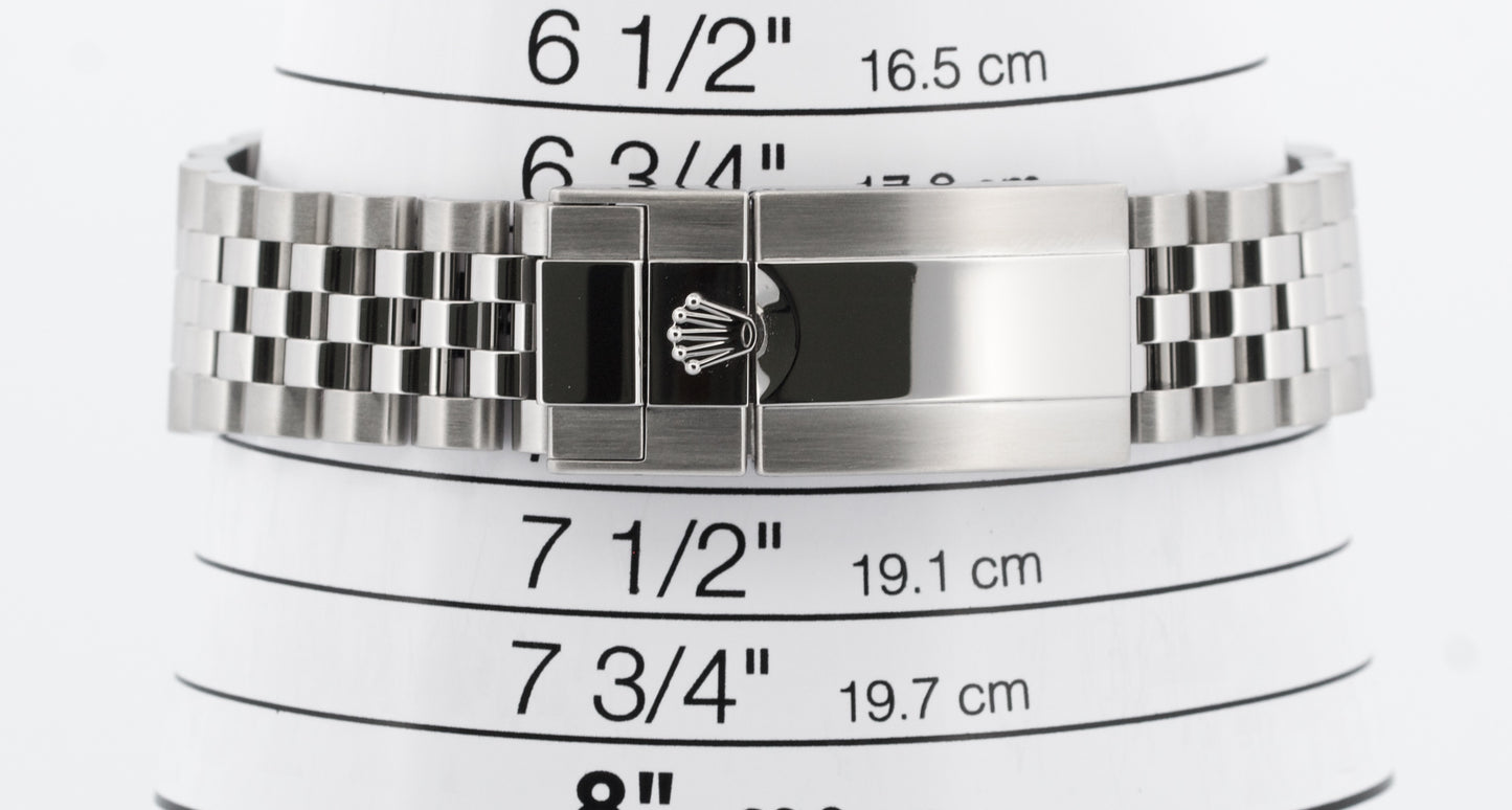 PAPERS Rolex GMT-Master II 40mm PEPSI Red Blue JUBILEE Steel 126710 BLRO BOX