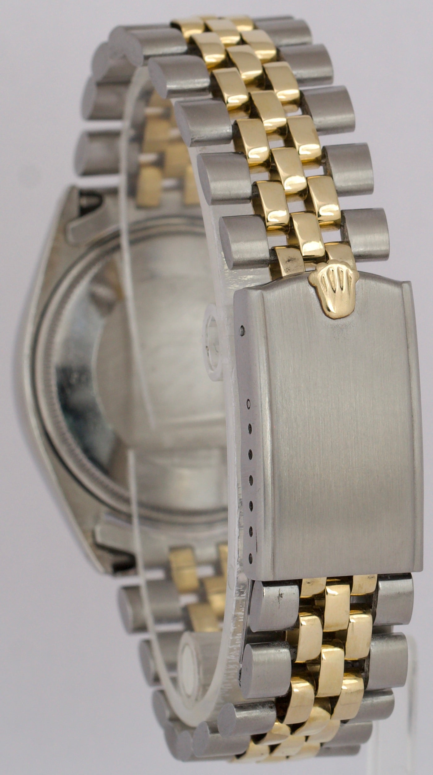 VINTAGE 1975 Rolex Oyster Perpetual Air-King SILVER T&CO 34mm 14K Watch 5501