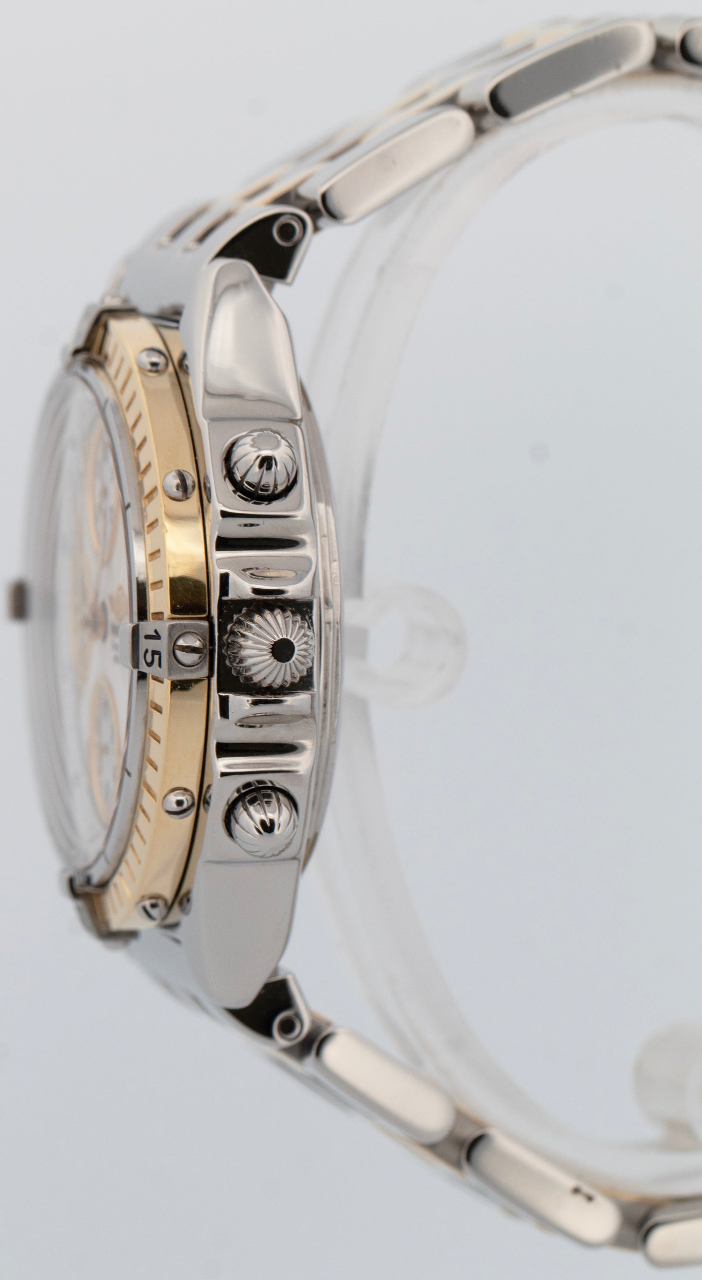 Breitling Chronomat Evolution 40mm Two-Tone Gold Stainless Steel Watch D13350