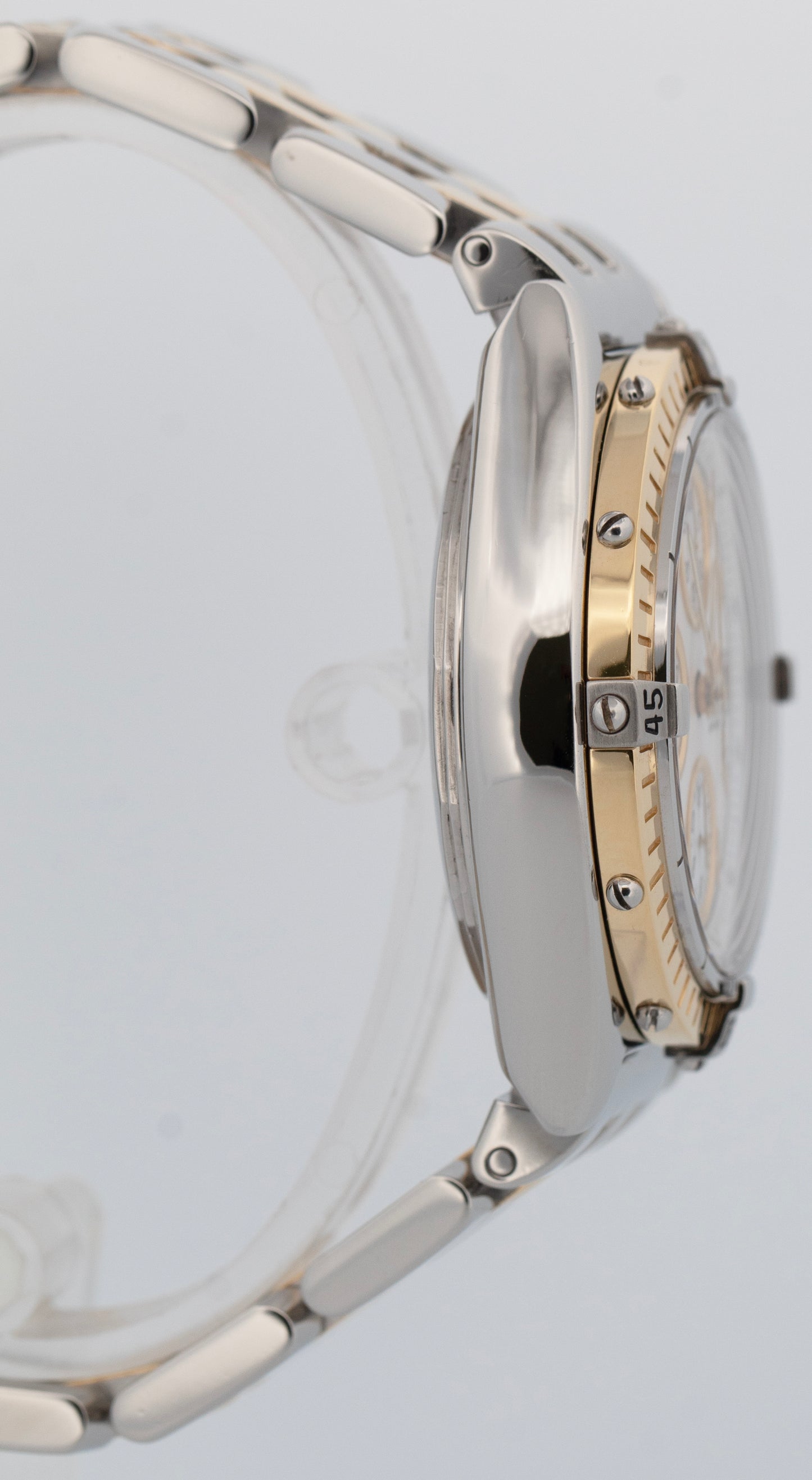 Breitling Chronomat Evolution 40mm Two-Tone Gold Stainless Steel Watch D13350