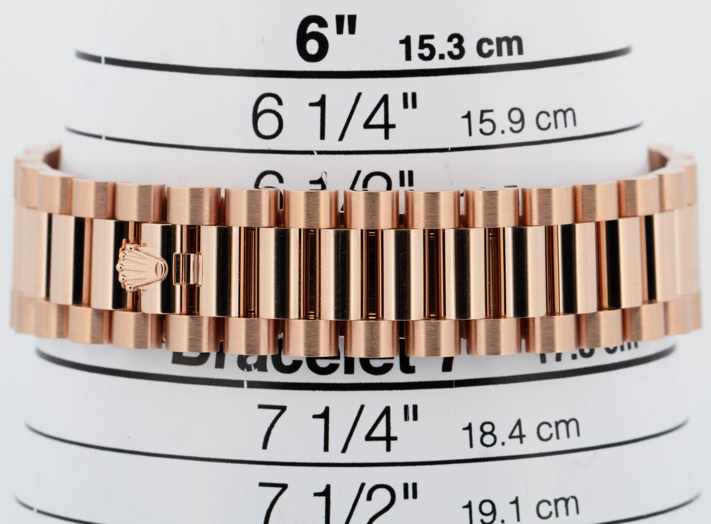 2025 PAPERS Rolex Day-Date President WHITE ROMAN Dial 36mm Rose Gold 128235 BOX