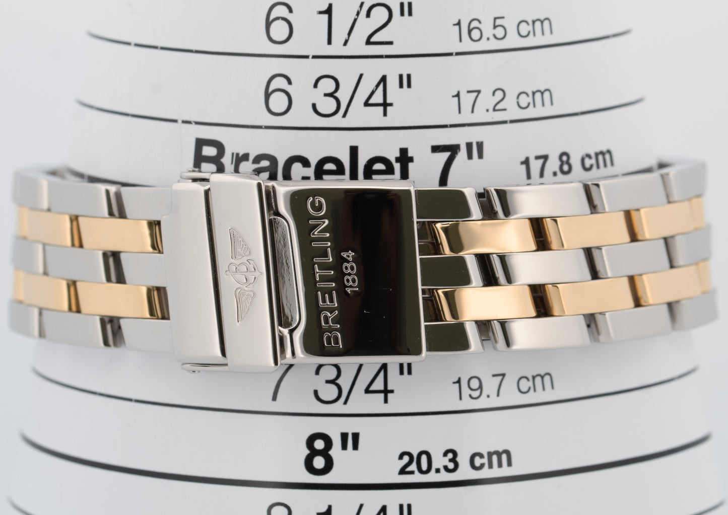Breitling Chronomat Evolution 40mm Two-Tone Gold Stainless Steel Watch D13350