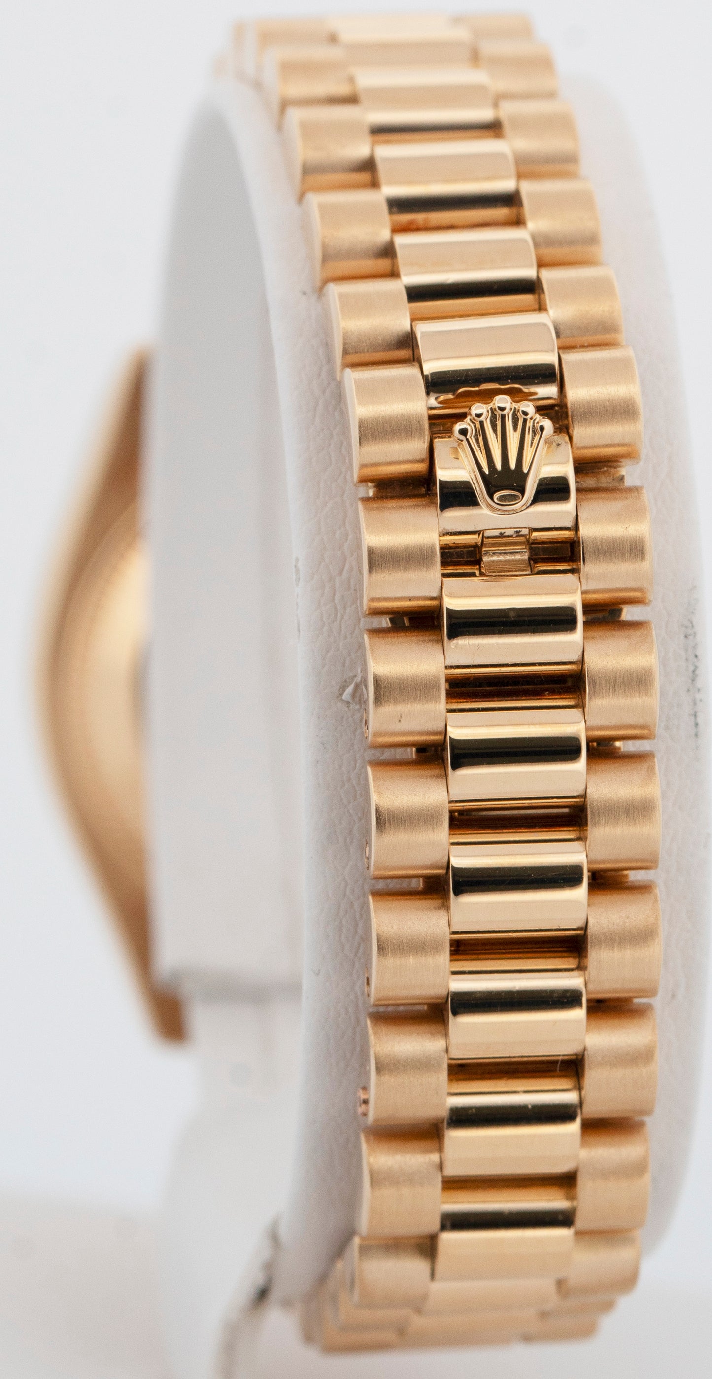 PAPERS Rolex DateJust President DIAMOND 26mm Champagne 18K Gold 179178 BOX