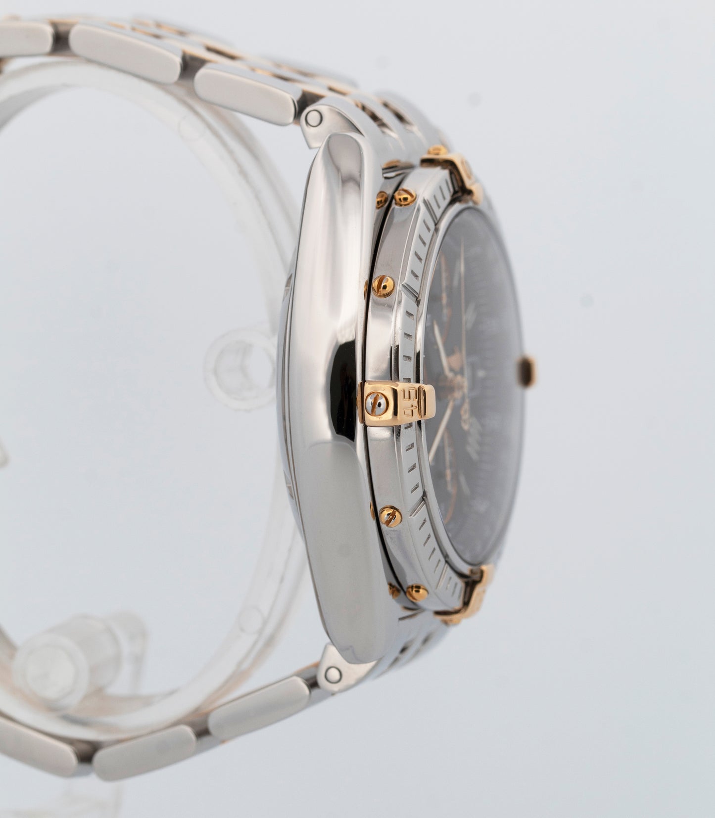 PAPERS Breitling Crosswind 43mm Two-Tone Yellow Gold Steel Watch B13055 BOX