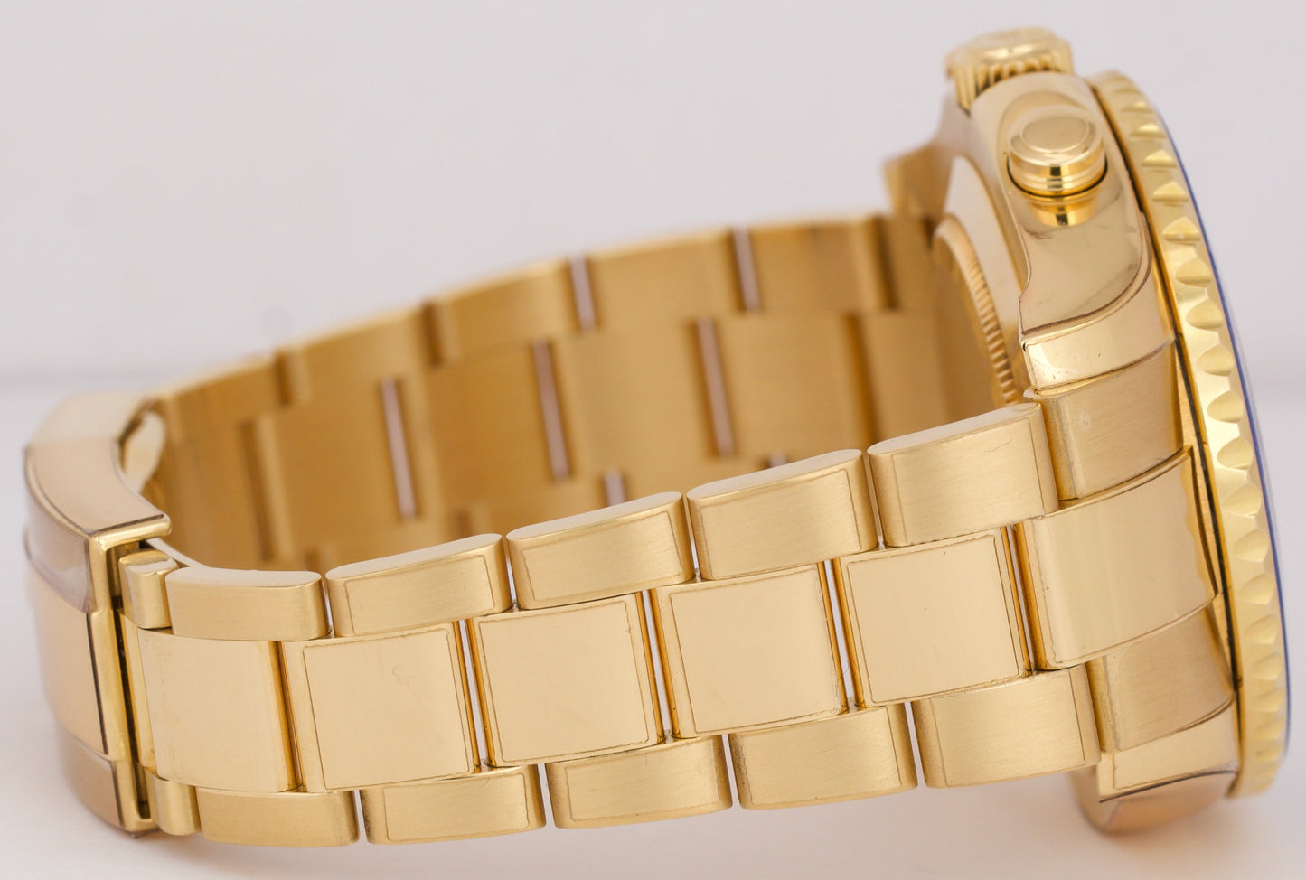 Rolex Yacht-Master II 18K Yellow Gold White Blue Regatta 44mm 116688 BOX