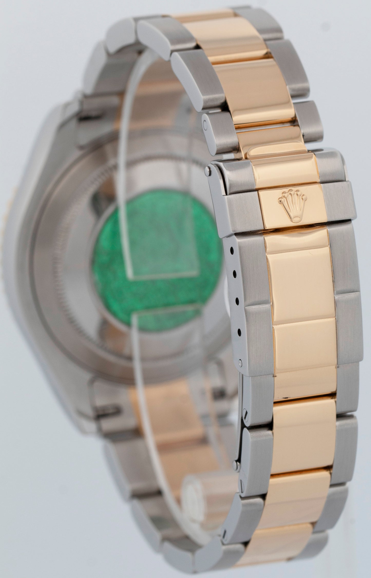 PAPERS Rolex Yacht-Master 40mm TAHITIAN MOP 18K Gold Two-Tone 16623 Watch BOX