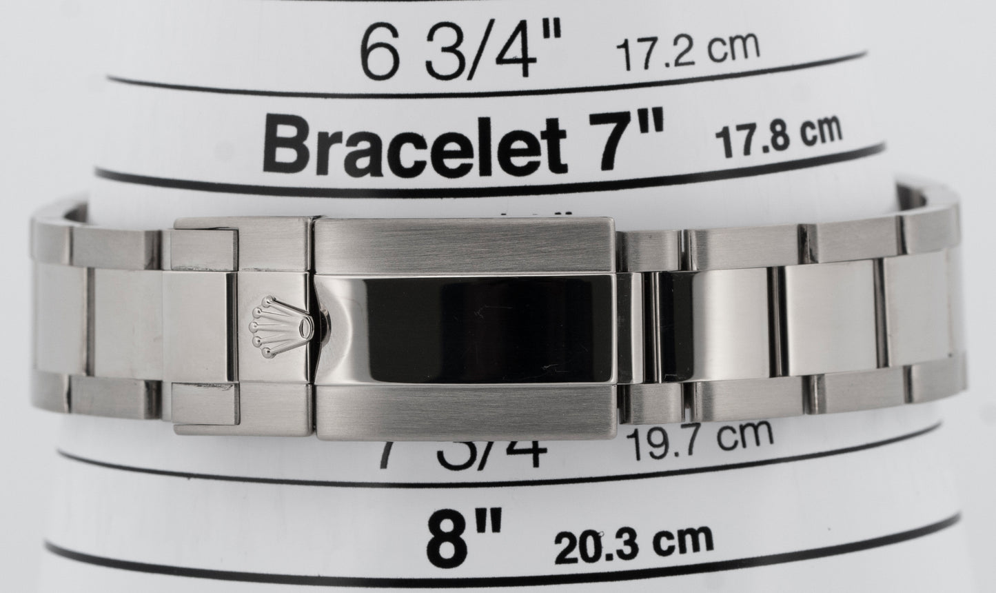 PAPERS Rolex Daytona Cosmograph BLUE 18K White Gold 40mm Watch 116509 BOX