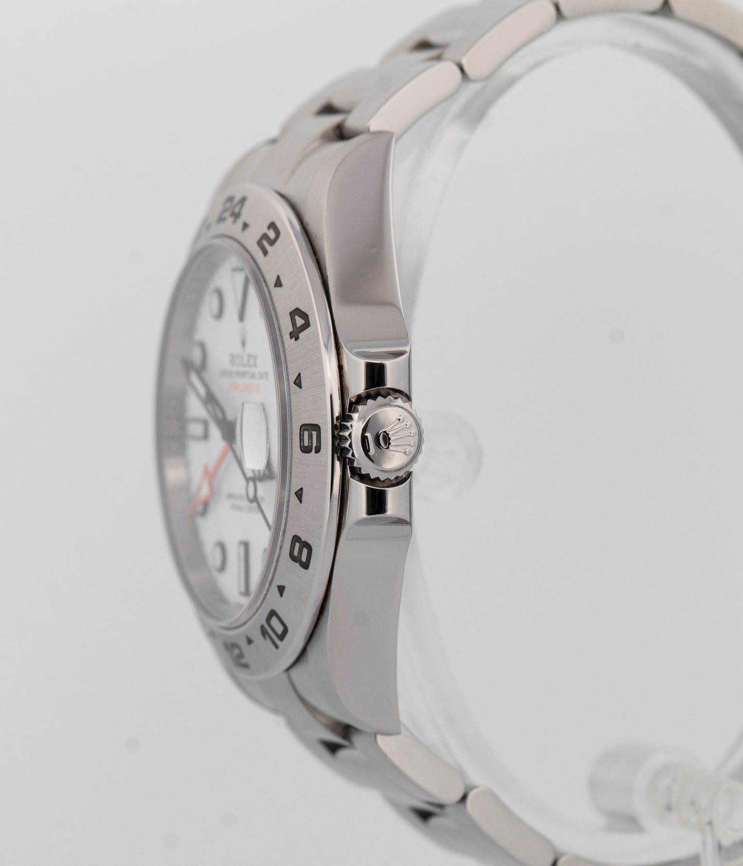 PAPERS Rolex Explorer II 42mm POLAR WHITE Steel Orange GMT 226570 Watch BOX