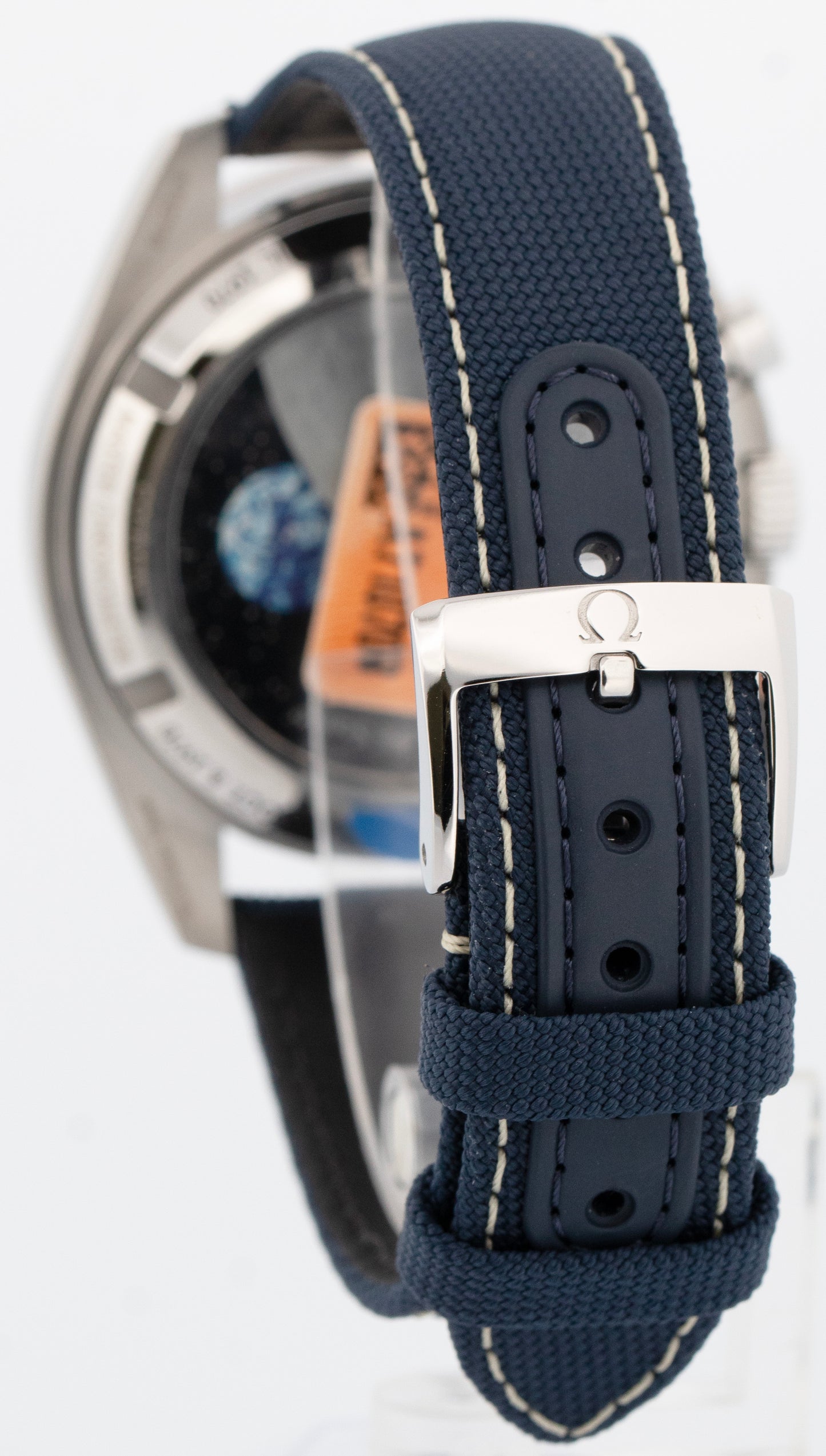 NEW 2025 PAPERS Omega Speedmaster SILVER SNOOPY BLUE 310.32.42.50.02.001 BOX