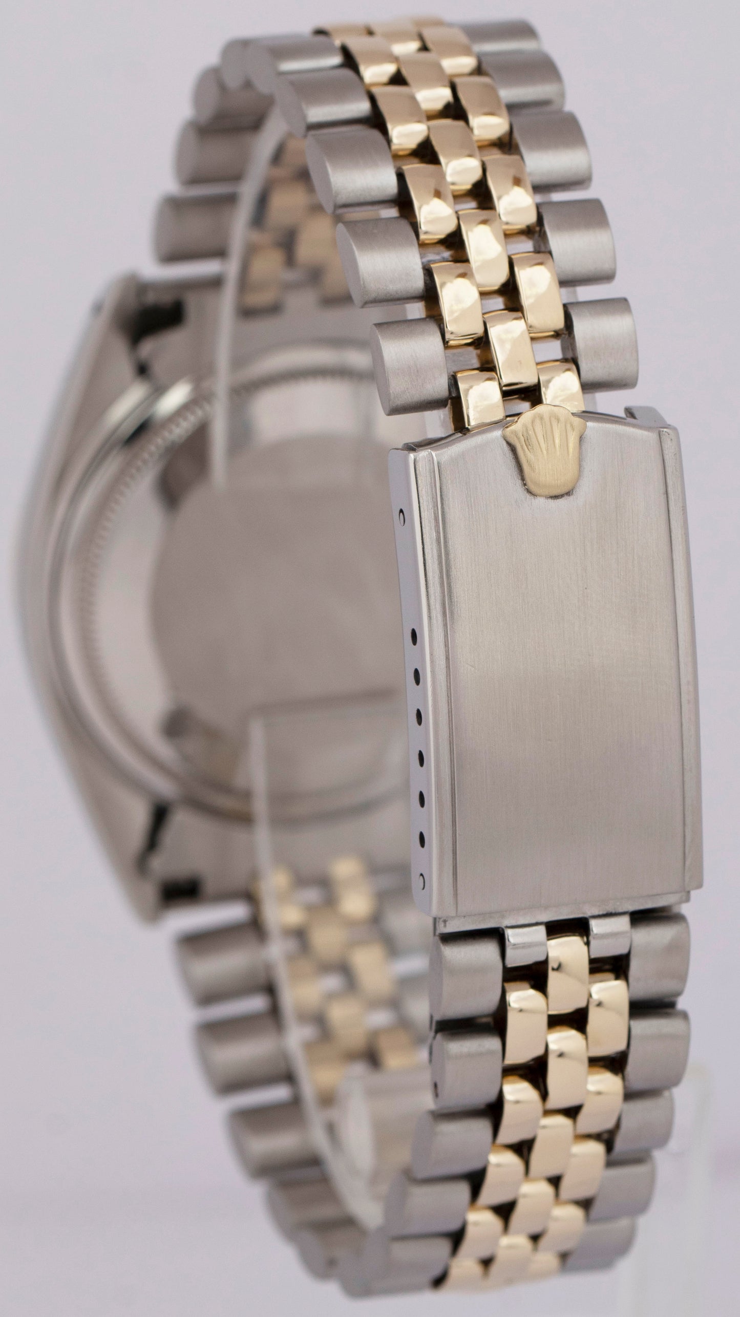 Rolex DateJust 36mm Champagne 14K Gold Two-Tone Stainless Steel Watch 16013