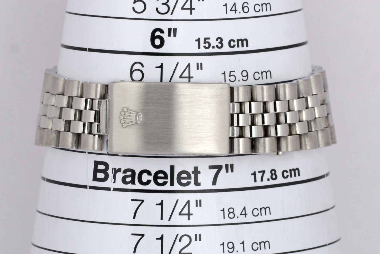 Rolex DateJust SILVER 36mm Stainless Steel JUBILEE 18K White Gold 16234 Watch