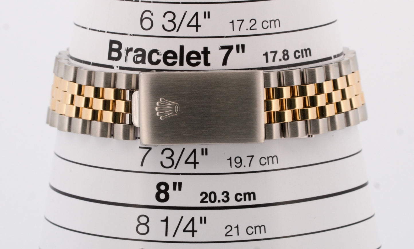 Rolex DateJust 36mm CHAMPAGNE DIAMOND Two-Tone 18K Gold Steel JUBILEE 16233