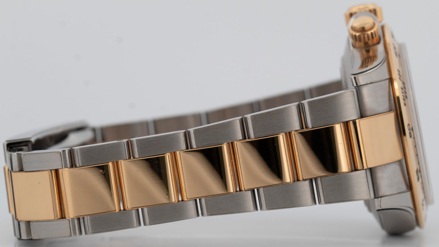 PAPERS Rolex Daytona Cosmograph BLUE RACING 116503 18K Gold Two-Tone Watch BOX