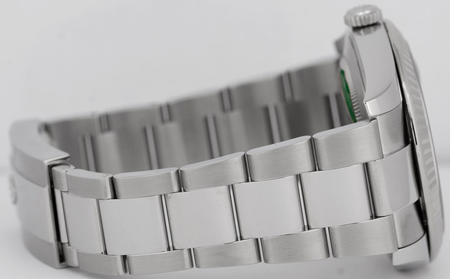 2024 NEW PAPERS Rolex DateJust 41mm Wimbledon Fluted Oyster Watch 126334 BOX