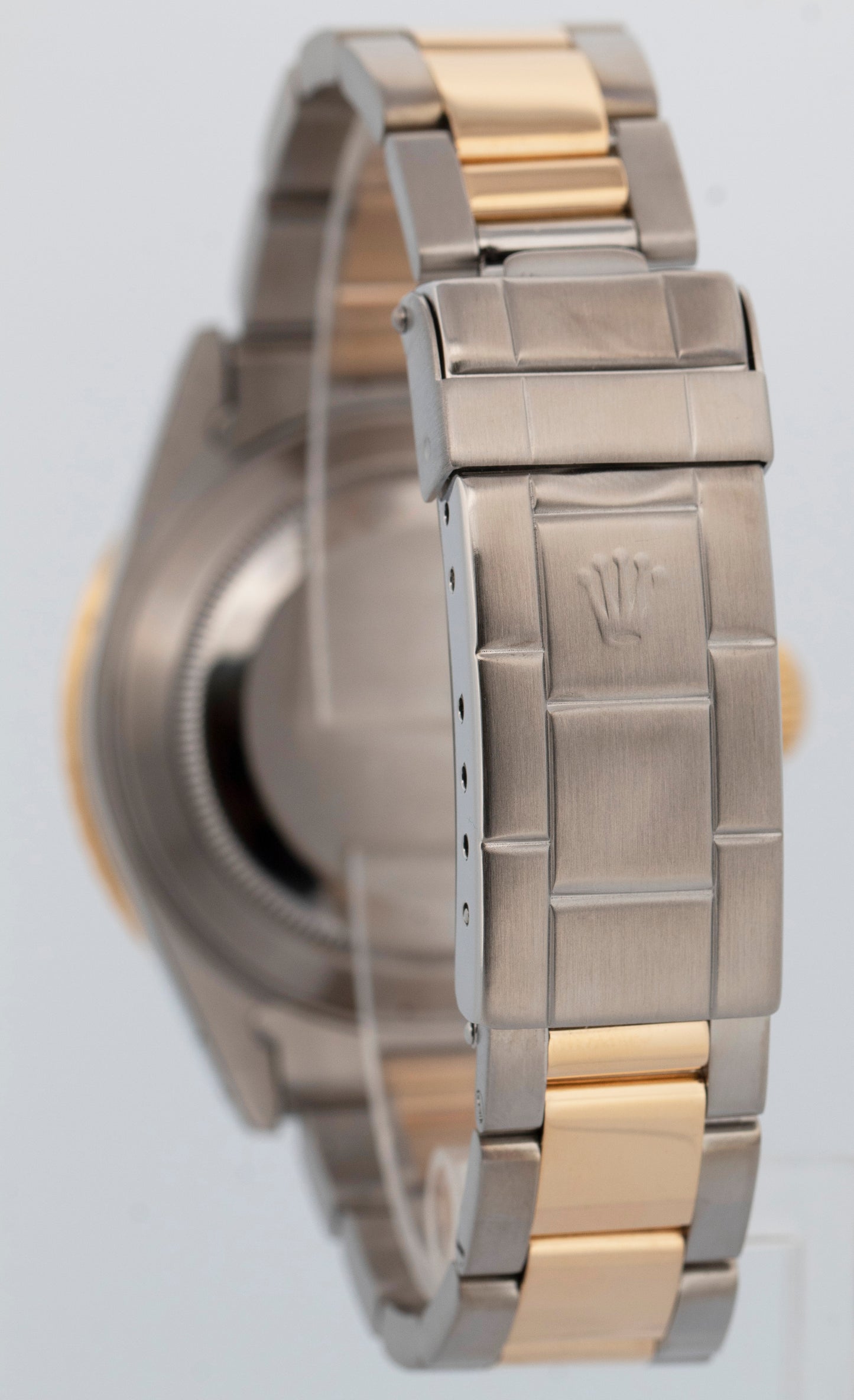Rolex Submariner Date 40mm BLUE Two-Tone 18K Gold Stainless Steel 16613 Watch