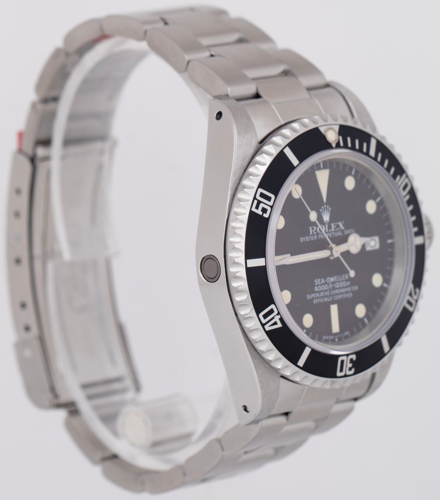 MINT TOP CONDITION Rolex Sea-Dweller Black TRIPLE 6 40mm Automatic Watch 16660