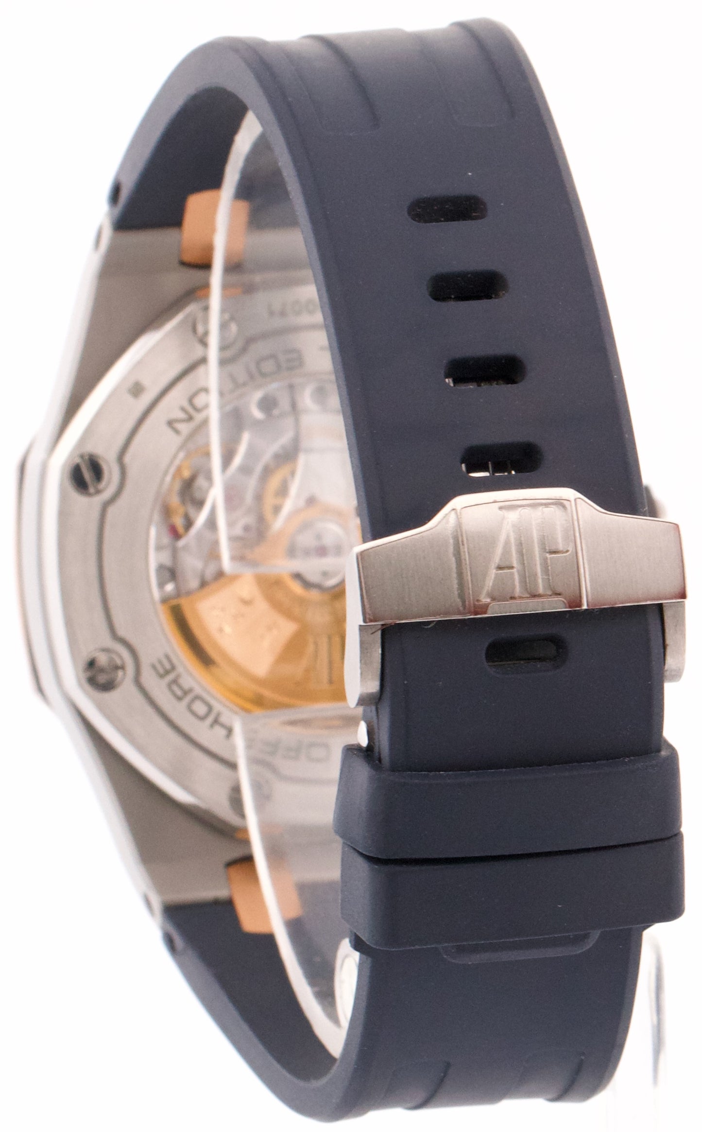 Audemars Piguet Royal Oak Offshore 18K Rose Gold BLUE Bucherer 42mm 26471SR BOX