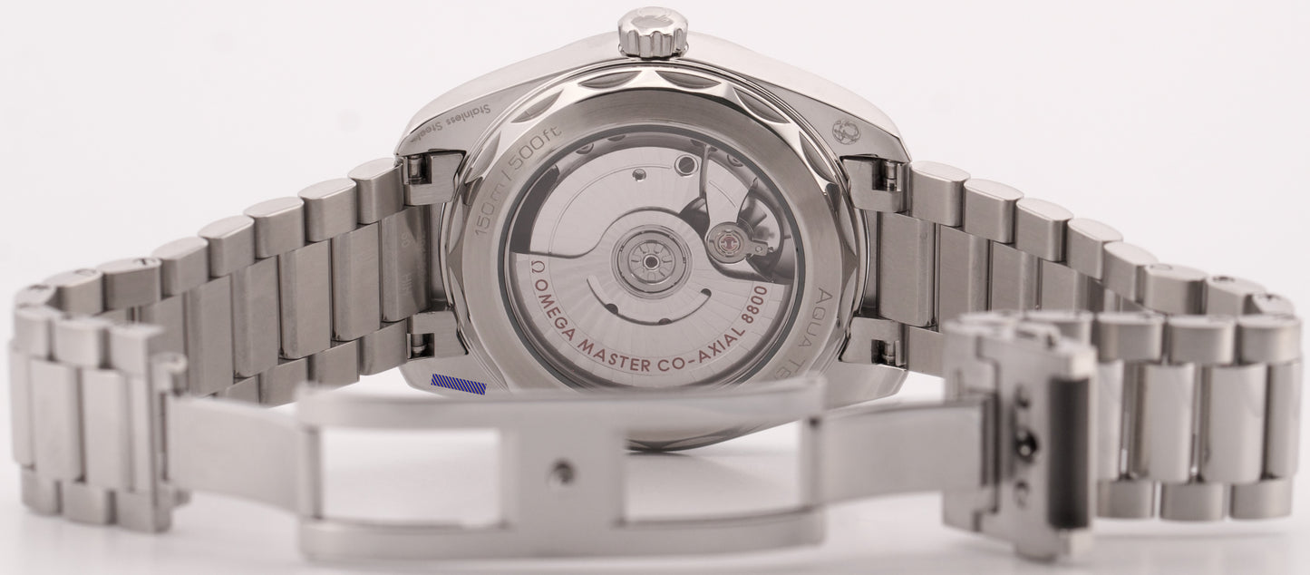2024 PAPERS Omega Seamaster Aqua Terra Shades RED 38mm 220.10.38.20.13.003 BOX