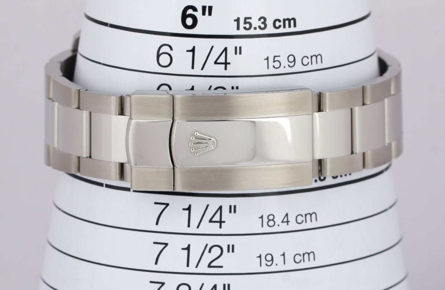 Rolex Sky-Dweller WHITE Stainless Steel Oyster Fluted 18k Gold 42mm 326934 Watch