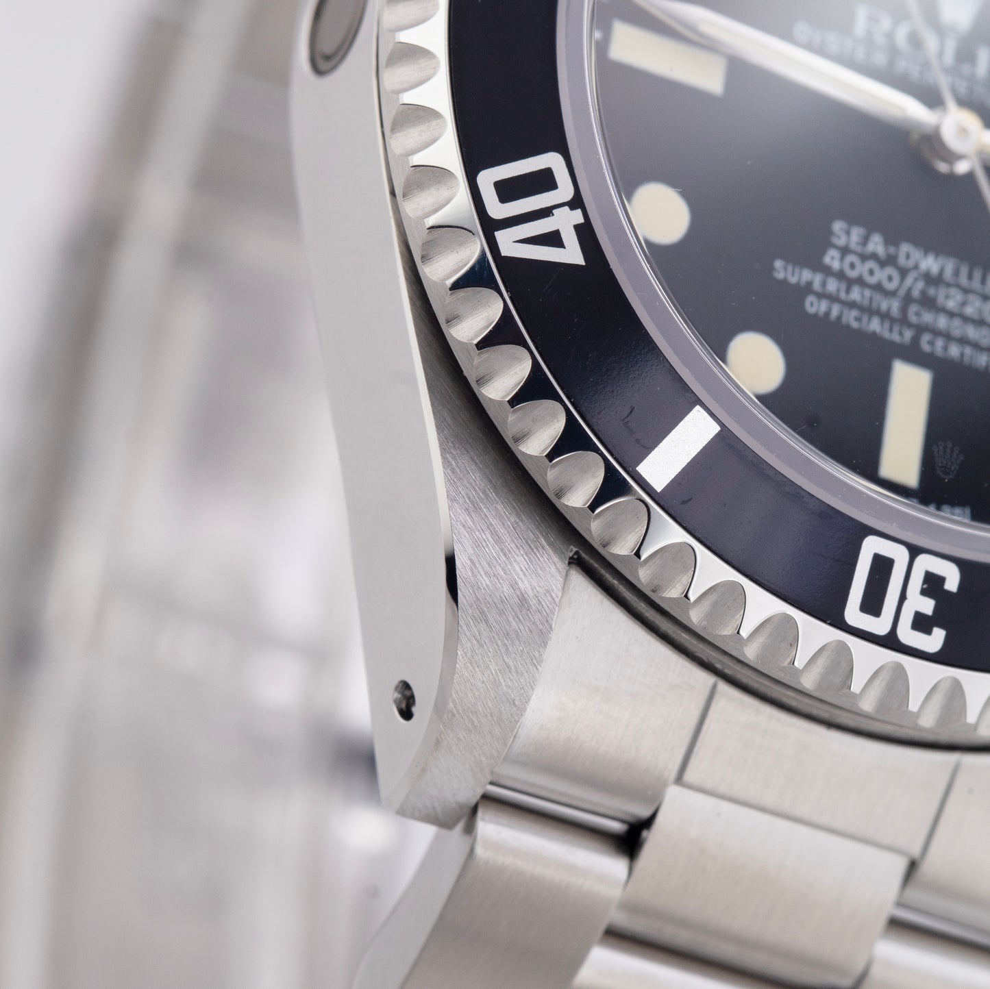 MINT TOP CONDITION Rolex Sea-Dweller Black TRIPLE 6 40mm Automatic Watch 16660