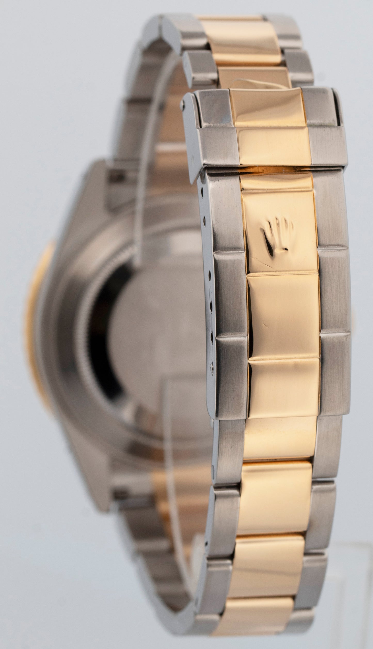 Rolex Submariner Date 40mm BLUE Two-Tone 18K Gold Stainless Steel 16613 Watch