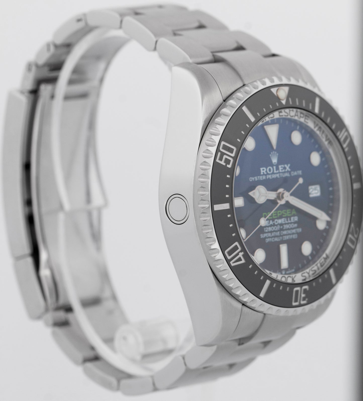 PAPERS Rolex Sea-Dweller Deepsea 126660 JAMES CAMERON Blue Steel Watch 44mm BOX