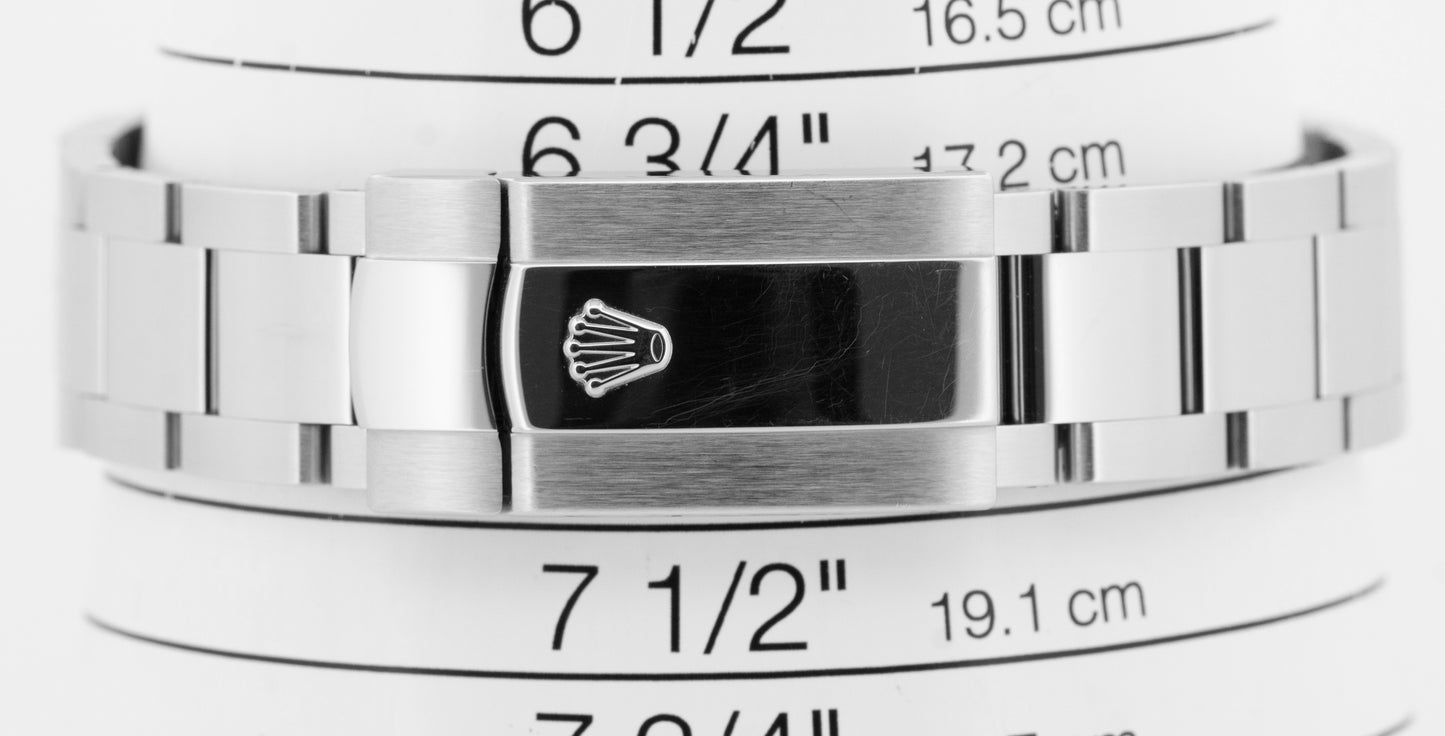 2017 PAPERS Rolex Milgauss White Orange Stainless Steel 40mm Watch 116400 BOX