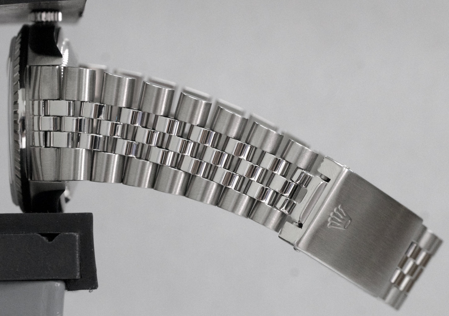 2000 PAPERS Rolex DateJust WHITE 36mm Stainless Engine-Turned JUBILEE 16220 BOX