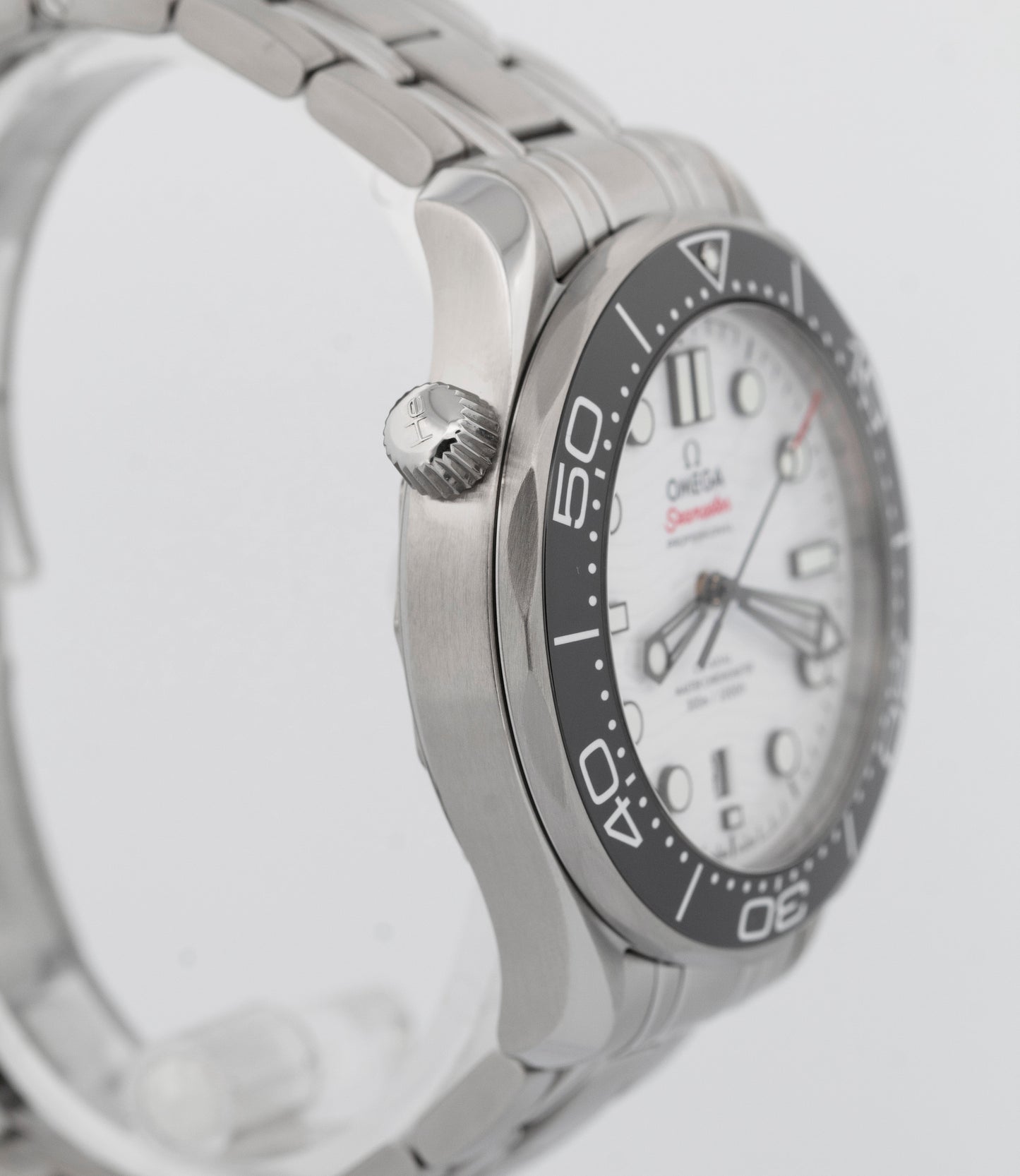 2025 PAPERS Omega Seamaster Diver 300M 42mm WHITE WAVE 210.30.42.20.04.001 BOX