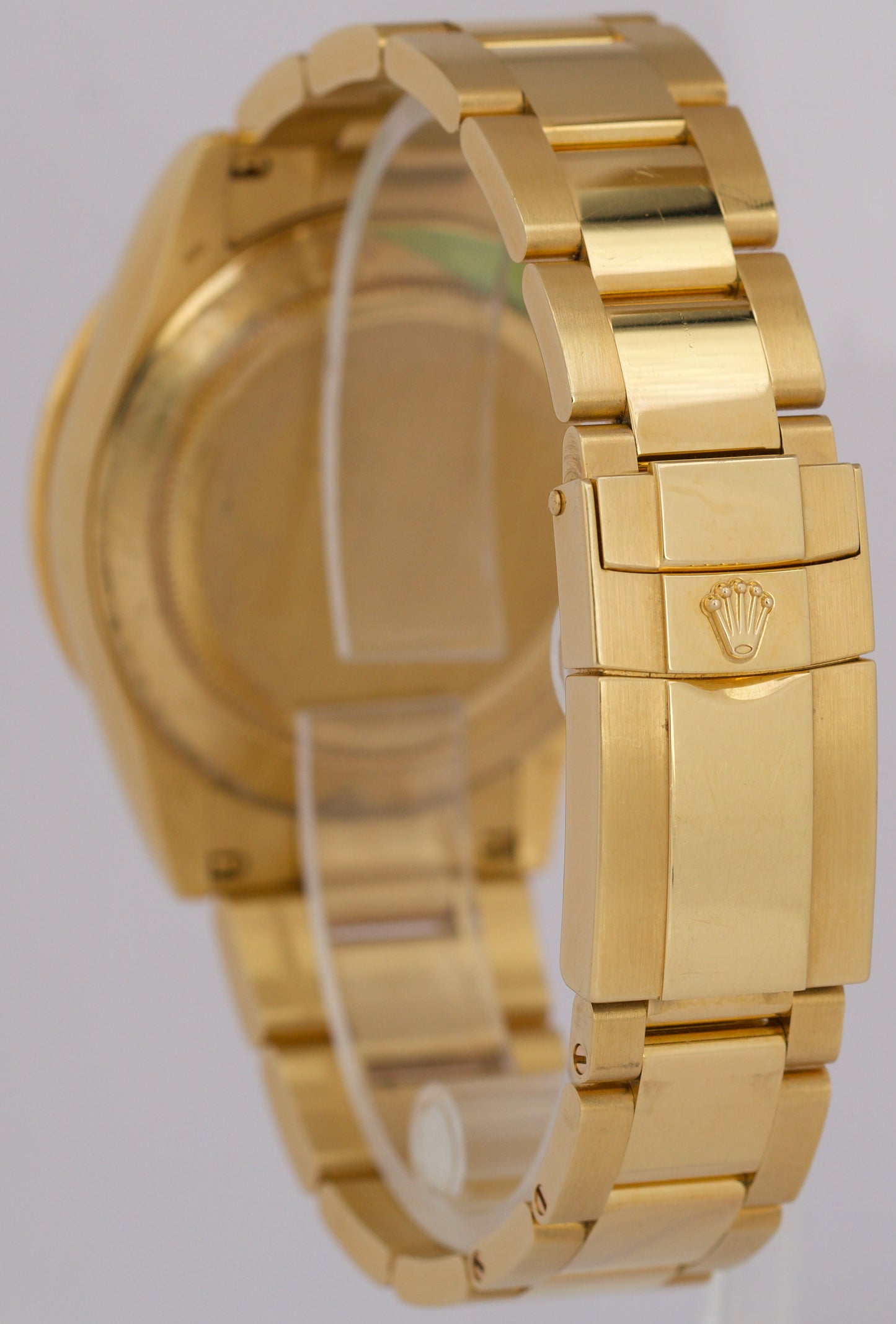 UNPOLISHED REHAUT Rolex Daytona FACTORY MOP ROMAN 18K Yellow Gold 40mm 116528
