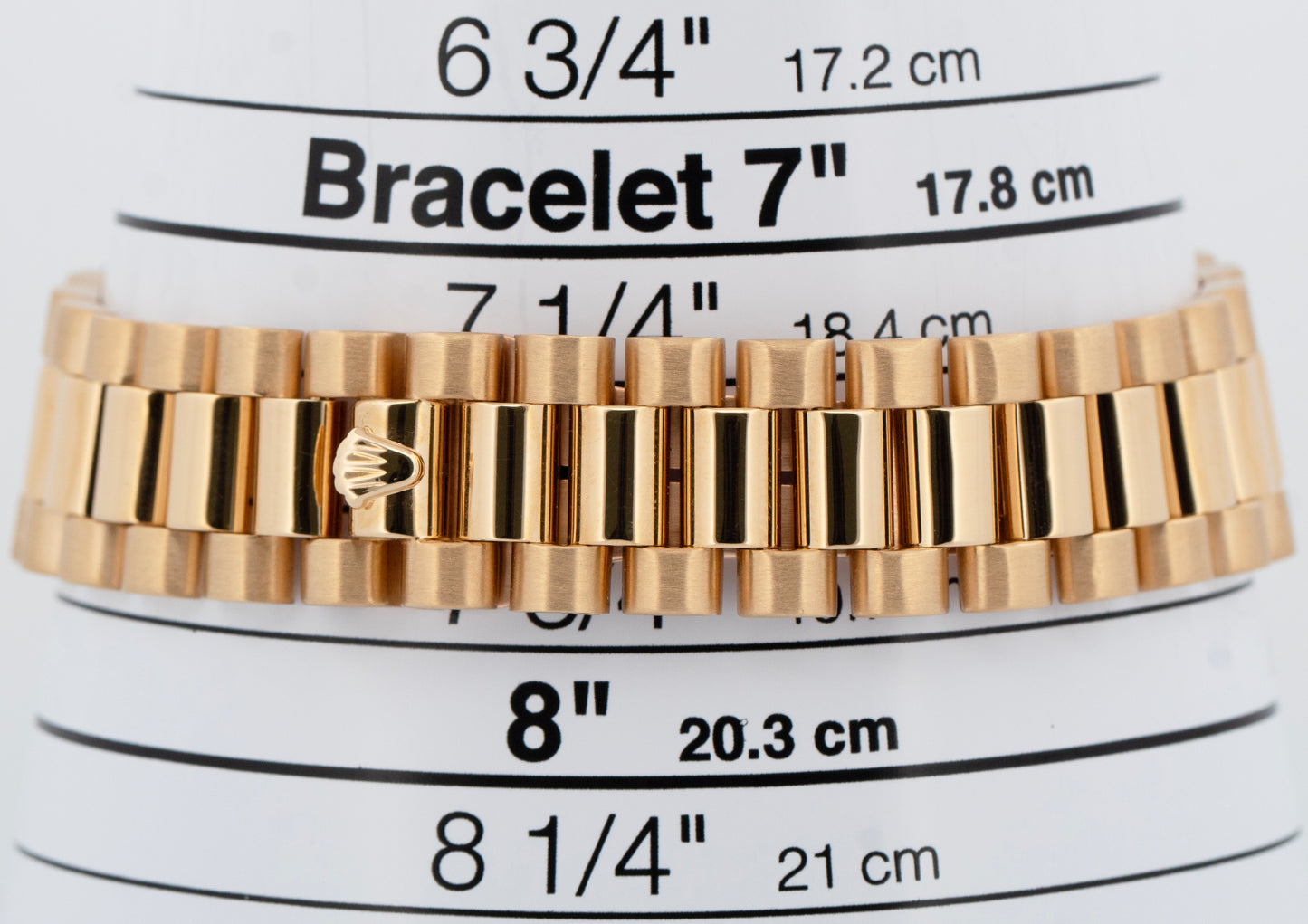 Rolex Day-Date President WHITE Dial 36mm 18K Yellow Gold Fluted 18238 Watch