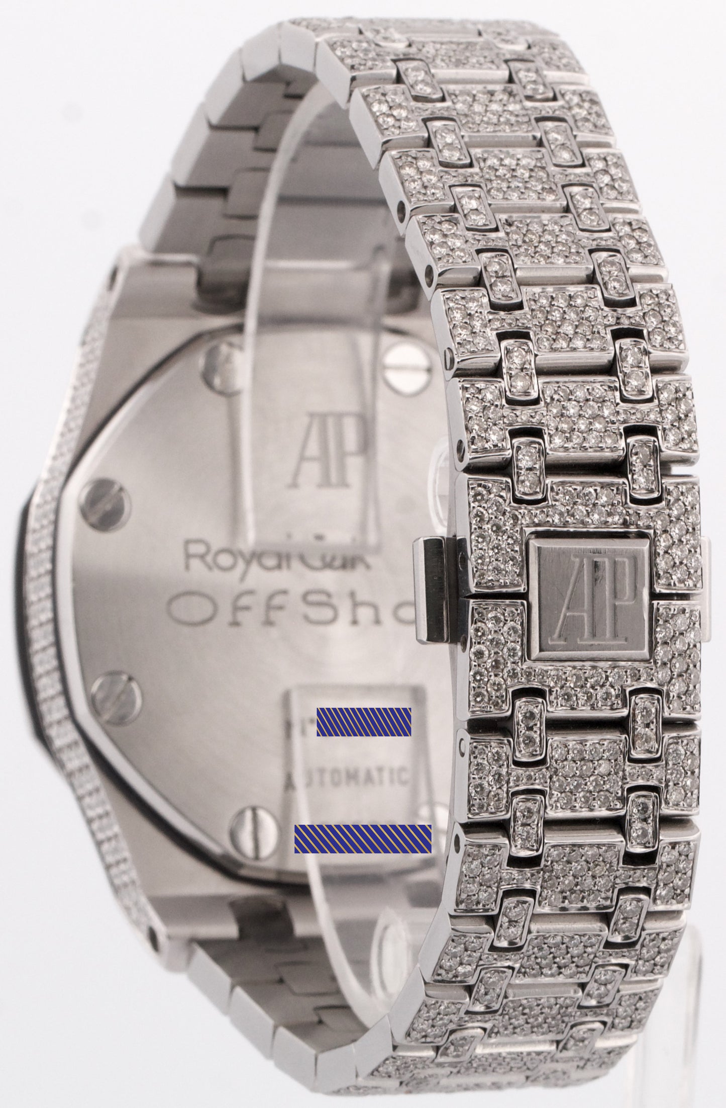 Audemars Piguet Royal Oak Offshore PAVE DIAMOND Chronograph Stainless 26170ST