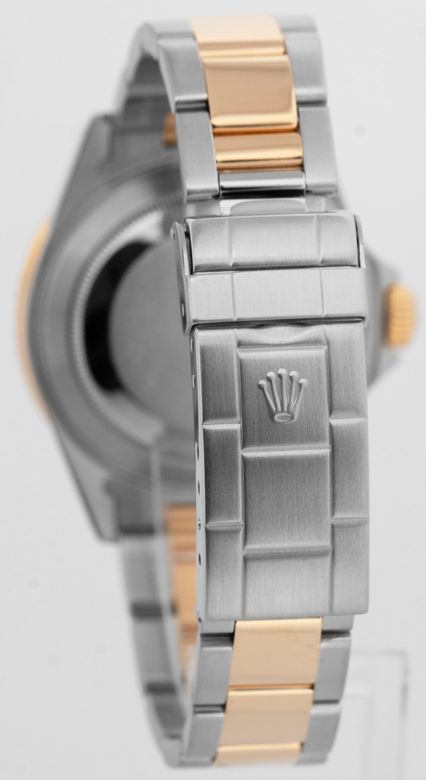 Rolex Submariner Date 40mm BLUE Two-Tone 18K Gold Stainless Steel 16613 Watch
