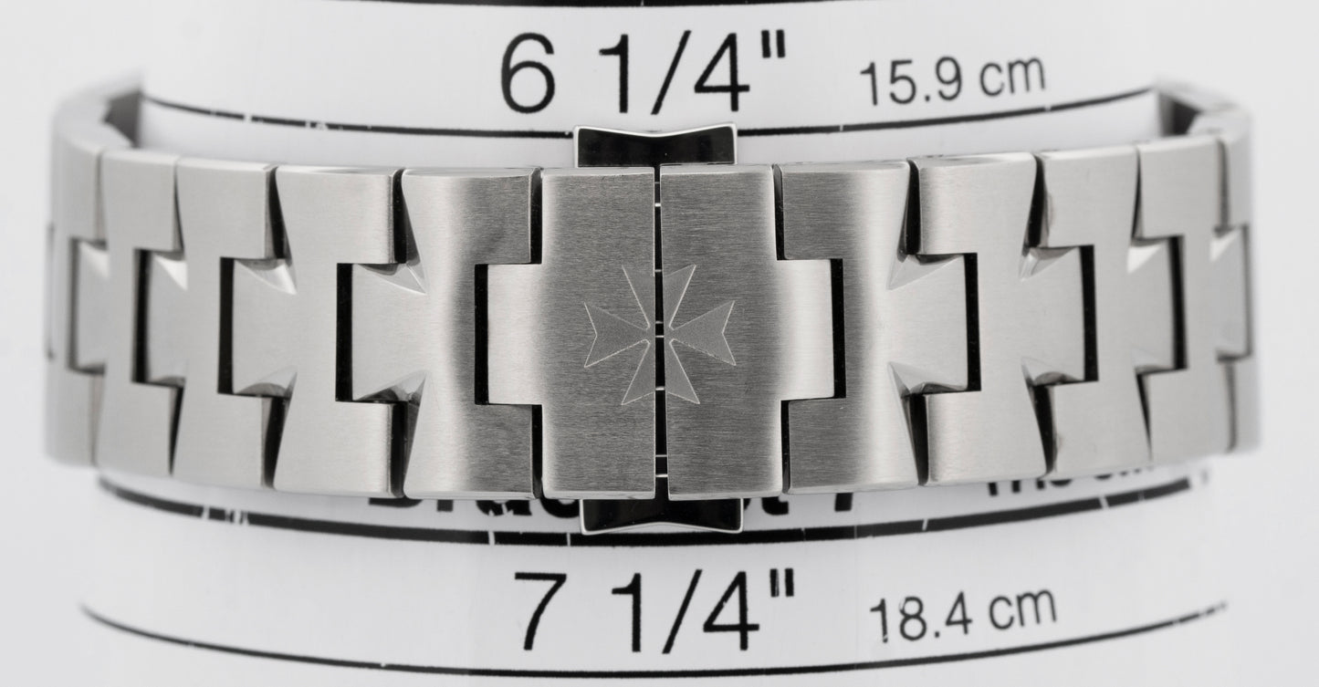Vacheron Constantin Overseas Chronograph BLACK Stainless Steel 42mm 49150 Watch