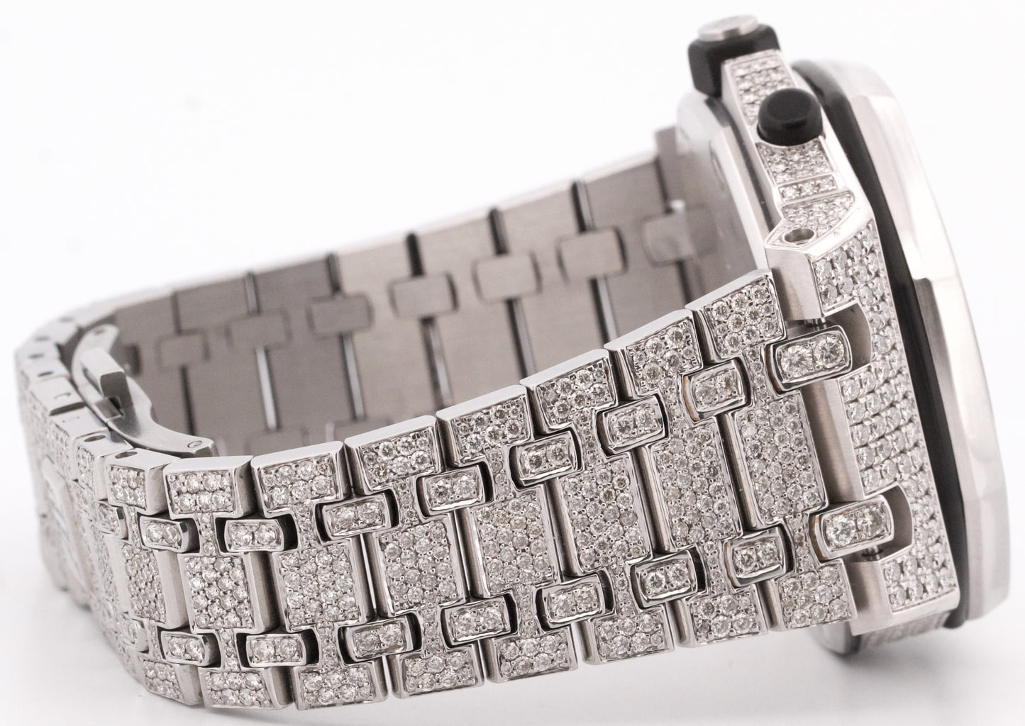 Audemars Piguet Royal Oak Offshore PAVE DIAMOND Chronograph Stainless 26170ST